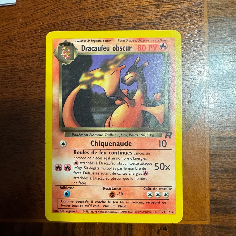 Dark Charizard Team Rocket LP